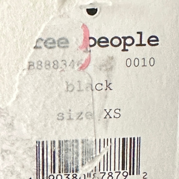 Free People Rhiannon Embroidered Mini Boho Dress Open Back Extra Small NWT - Picture 6 of 9